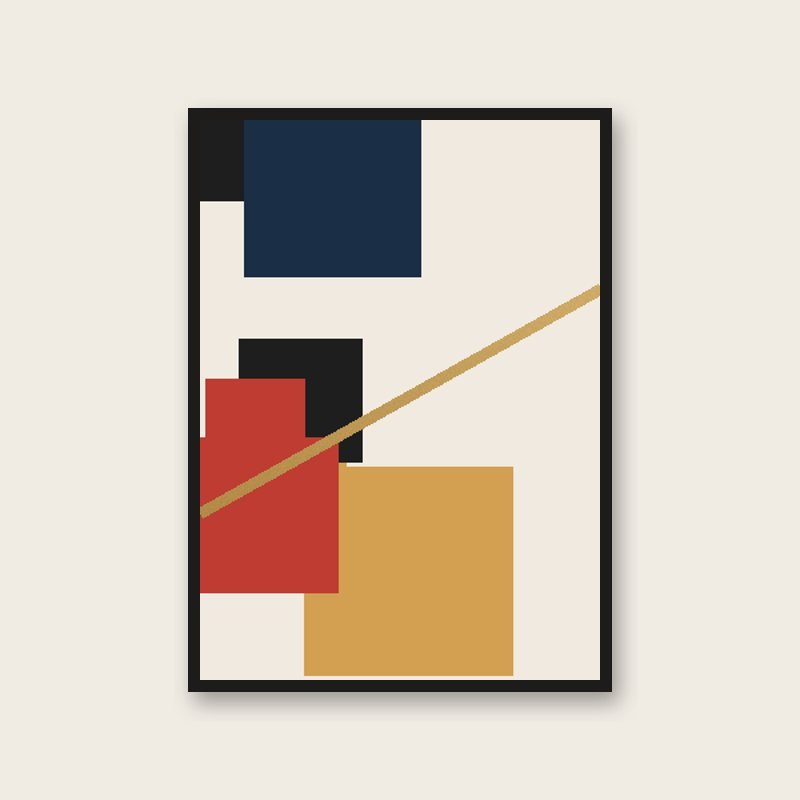 Colour Blocks 4 Panel image 2