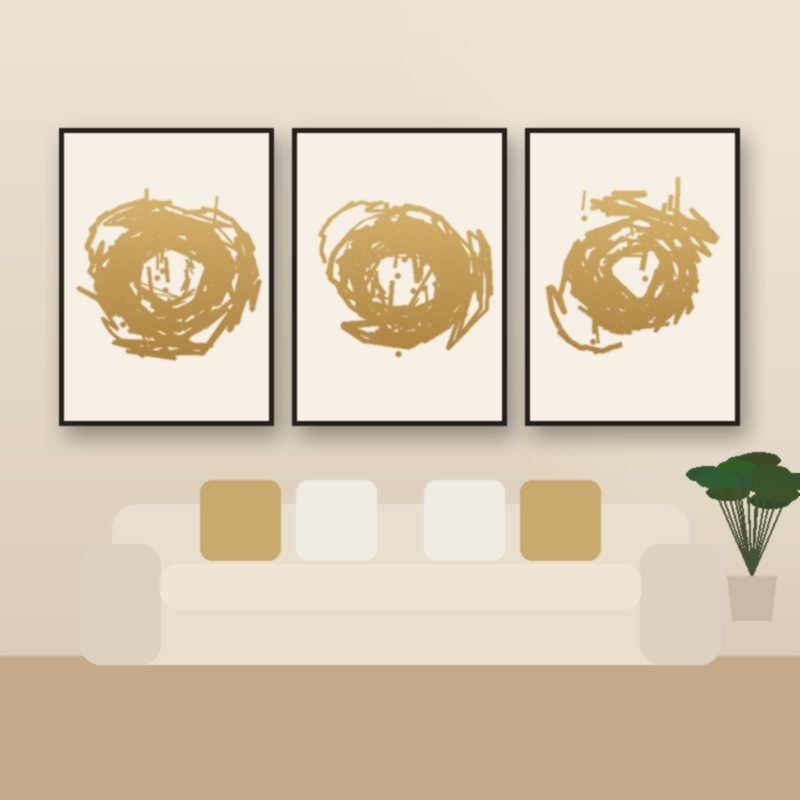 Wall Calligraphy Set